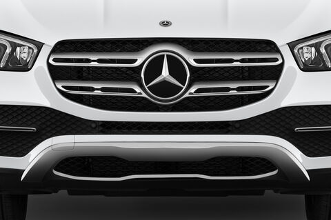 Mercedes GLE (Baujahr 2020) 350 5 Türen Kühlergrill und Scheinwerfer