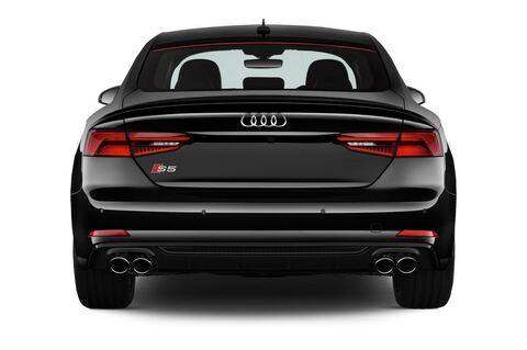 Audi S5 Sportback (Baujahr 2017) - 5 Türen Heckansicht