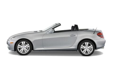 Mercedes SLK (Baujahr 2010) 350 2 Türen Seitenansicht