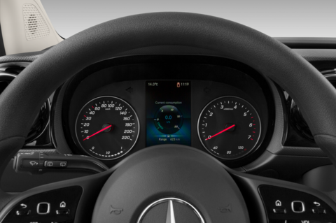 Mercedes Citan Tourer (Baujahr 2022) Pro 5 Türen Tacho und Fahrerinstrumente