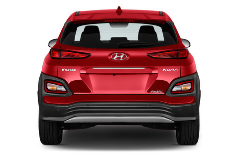 Hyundai Kona EV (Baujahr 2019) Style 5 Türen Heckansicht