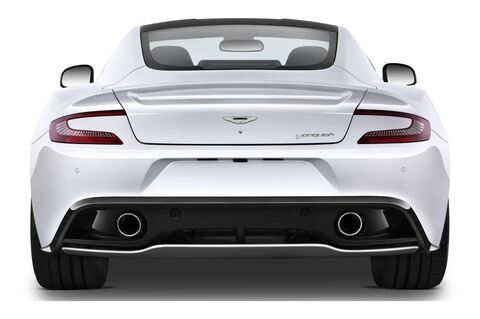 Aston Martin Vanquish (Baujahr 2013) - 2 Türen Heckansicht
