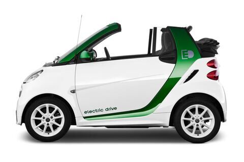 smart For Two (Baujahr 2015) Electric Drive 2 Türen Seitenansicht