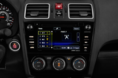 Subaru WRX STI (Baujahr 2018) Sport 4 Türen Radio und Infotainmentsystem