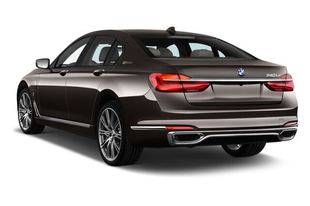 BMW 7 Series Plug-In Hybrid (Baujahr 2018) 740Le iPerformance 4 Türen seitlich hinten