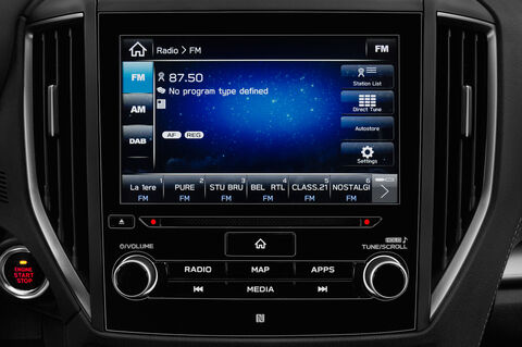 Subaru Impreza (Baujahr 2018) Sport 5 Türen Radio und Infotainmentsystem