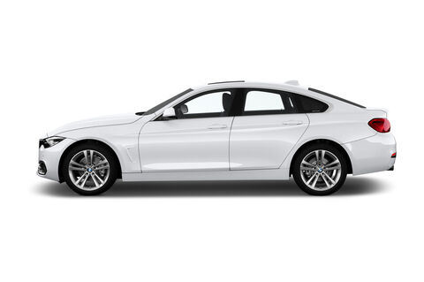 BMW 4 Series Gran Coupe (Baujahr 2018) Sport Line 5 Türen Seitenansicht