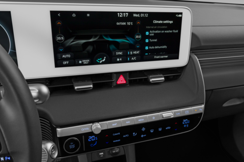 Hyundai Ioniq 5 (Baujahr 2022) - 5 Türen Temperatur und Klimaanlage
