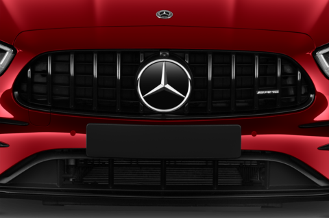 Mercedes E Class (Baujahr 2021) 53 AMG 5 Türen Kühlergrill und Scheinwerfer