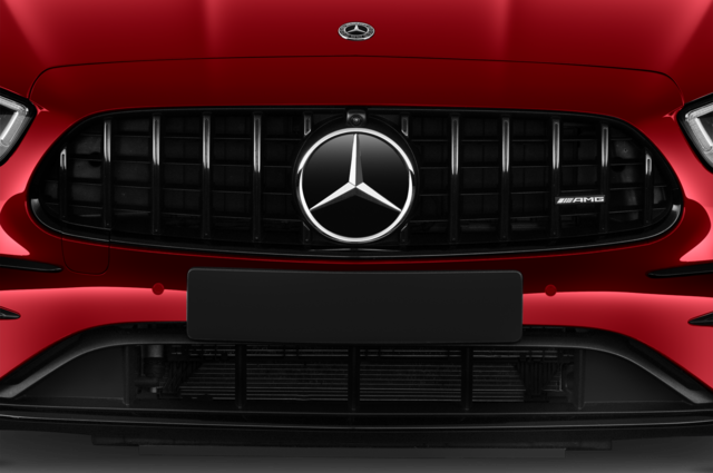 Mercedes E Class (Baujahr 2021) 53 AMG 5 Türen Kühlergrill und Scheinwerfer