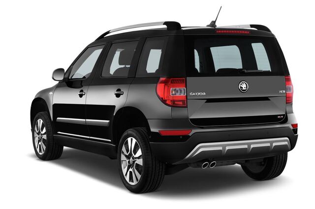 Skoda Yeti (Baujahr 2015) Laurin & Klement Outdoor 5 Türen seitlich hinten