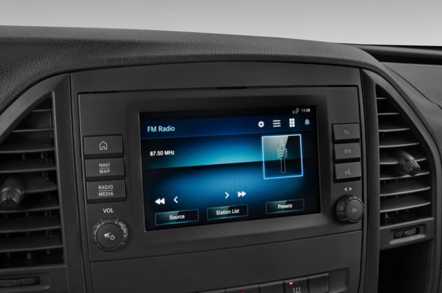 Mercedes eVito Tourer (Baujahr 2021) - 5 Türen Radio und Infotainmentsystem