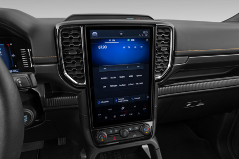 Ford Ranger (Baujahr 2023) WildTrak Crew cab 4 Türen Radio und Infotainmentsystem