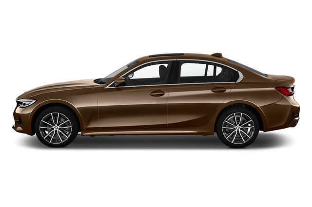 BMW 3 Series (Baujahr 2019) Sport Line 4 Türen Seitenansicht