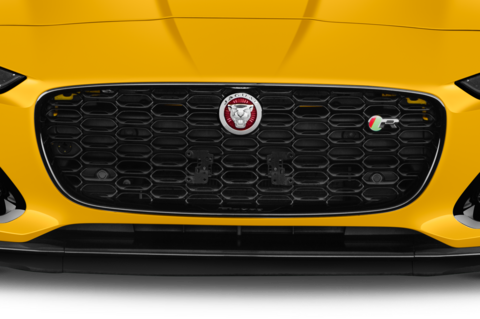 Jaguar F-Type (Baujahr 2020) R 2 Türen Kühlergrill und Scheinwerfer