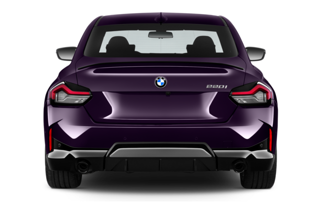 BMW 2 Series (Baujahr 2022) M Sportpaket 2 Türen Heckansicht