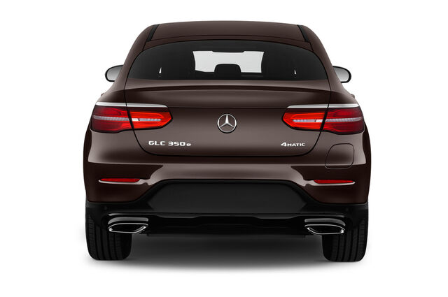 Mercedes GLC Coupe (Baujahr 2018) Standard 5 Türen Heckansicht