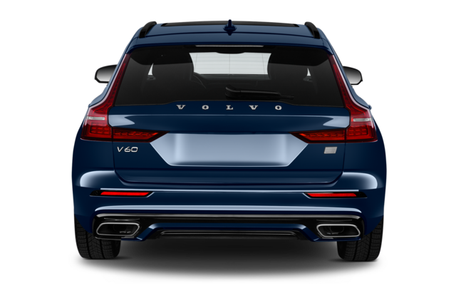 Volvo V60 (Baujahr 2021) R Design 5 Türen Heckansicht