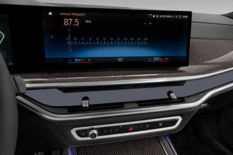 BMW X7 (Baujahr 2023) M Sportpaket 5 Türen Radio und Infotainmentsystem