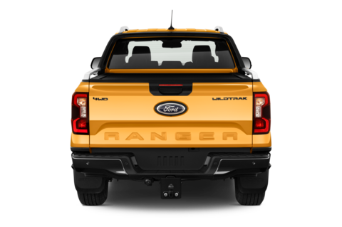 Ford Ranger (Baujahr 2023) WildTrak Crew cab 4 Türen Heckansicht