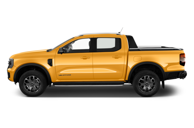 Ford Ranger (Baujahr 2023) WildTrak Crew cab 4 Türen Seitenansicht