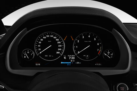 BMW X5 Plug-in Hybrid (Baujahr 2018) - 5 Türen Tacho und Fahrerinstrumente