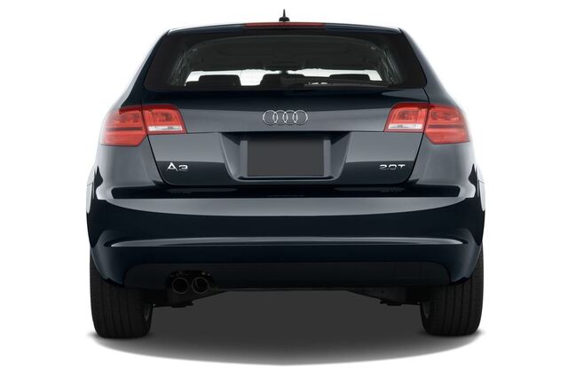 Audi A3 (Baujahr 2011) Attraction 2 Türen Heckansicht