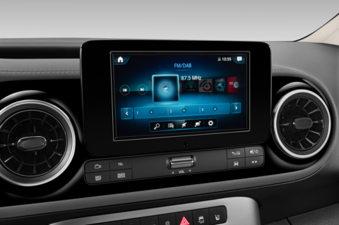 Mercedes EQT (Baujahr 2024) Premium Plus 5 Türen Radio und Infotainmentsystem