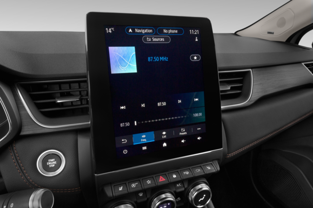 Renault Captur (Baujahr 2022) Iconic 5 Türen Radio und Infotainmentsystem