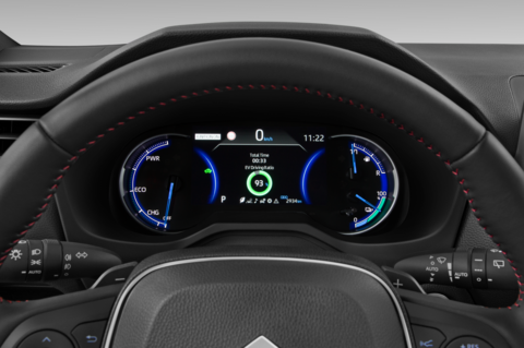 Suzuki Across (Baujahr 2021) Comfort+ 5 Türen Tacho und Fahrerinstrumente