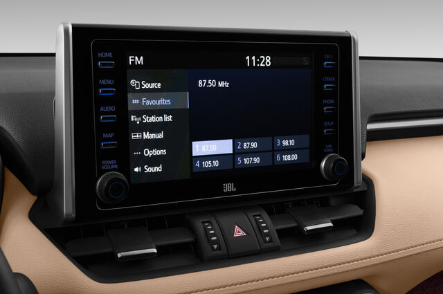 Toyota RAV4 (Baujahr 2019) Lounge 5 Türen Radio und Infotainmentsystem