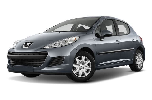 Peugeot 207 (Baujahr 2010) Filou 5 Türen seitlich vorne mit Felge