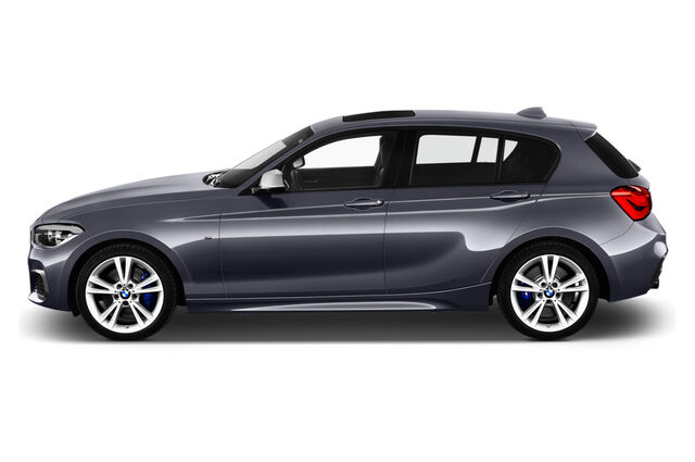BMW 1 Series (Baujahr 2018) - 5 Türen Seitenansicht