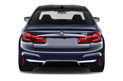 BMW M5 (Baujahr 2018) - 4 Türen Heckansicht