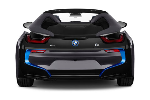 BMW i8 (Baujahr 2019) - 2 Türen Heckansicht