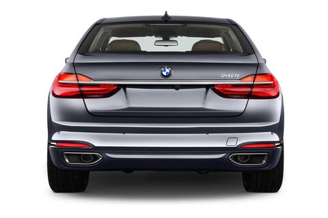 BMW 7 Series (Baujahr 2016) - 4 Türen Heckansicht