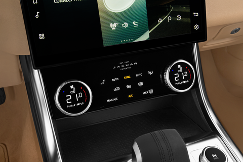 Jaguar XF (Baujahr 2021) SE 4 Türen Temperatur und Klimaanlage