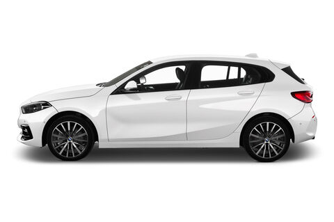 BMW 1 Series (Baujahr 2020) Sport Line 5 Türen Seitenansicht