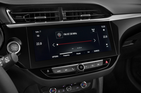 Opel Corsa Electric (Baujahr 2023) Elegance 5 Türen Radio und Infotainmentsystem