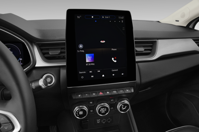 Renault Captur (Baujahr 2020) Intens E-Tech 5 Türen Mittelkonsole