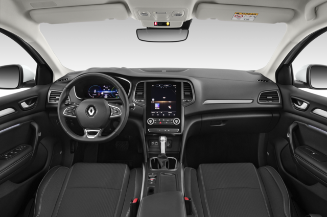 Renault Megane Grandtour (Baujahr 2020) Intens E-Tech 5 Türen Cockpit und Innenraum