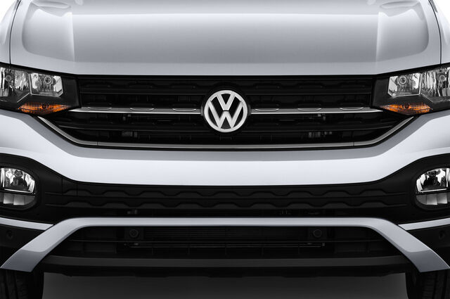 Volkswagen T-Cross (Baujahr 2019) Life 5 Türen Kühlergrill und Scheinwerfer