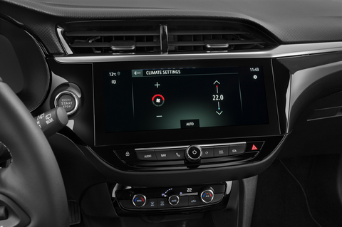 Opel Corsa Electric (Baujahr 2023) Elegance 5 Türen Temperatur und Klimaanlage