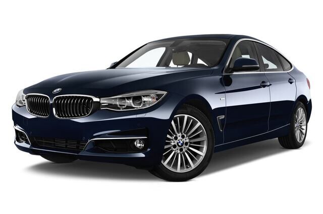 BMW 3 Series (Baujahr 2013) Luxury Line 5 Türen seitlich vorne mit Felge