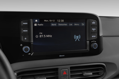 Hyundai i10 (Baujahr 2024) Select 5 Türen Radio und Infotainmentsystem