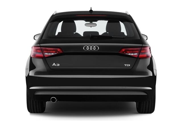 Audi A3 (Baujahr 2013) Ambition 5 Türen Heckansicht