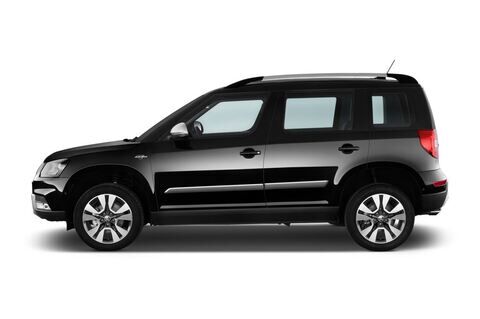 Skoda Yeti (Baujahr 2015) Laurin & Klement Outdoor 5 Türen Seitenansicht