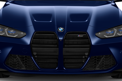BMW M4 Coupe (Baujahr 2021) Competition 2 Türen Kühlergrill und Scheinwerfer