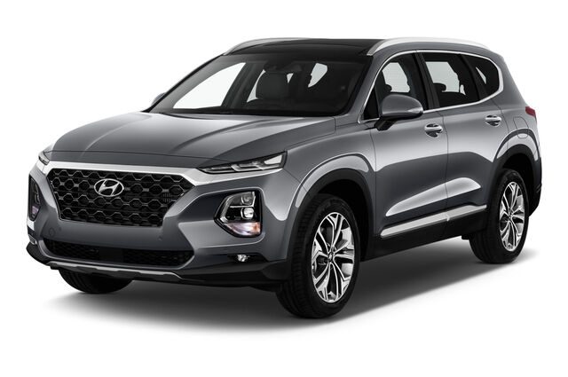 Hyundai Santa FE (Baujahr 2019) Shine 5 Türen seitlich vorne
