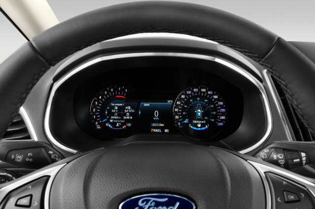 Ford Galaxy (Baujahr 2021) Titanium 5 Türen Tacho und Fahrerinstrumente